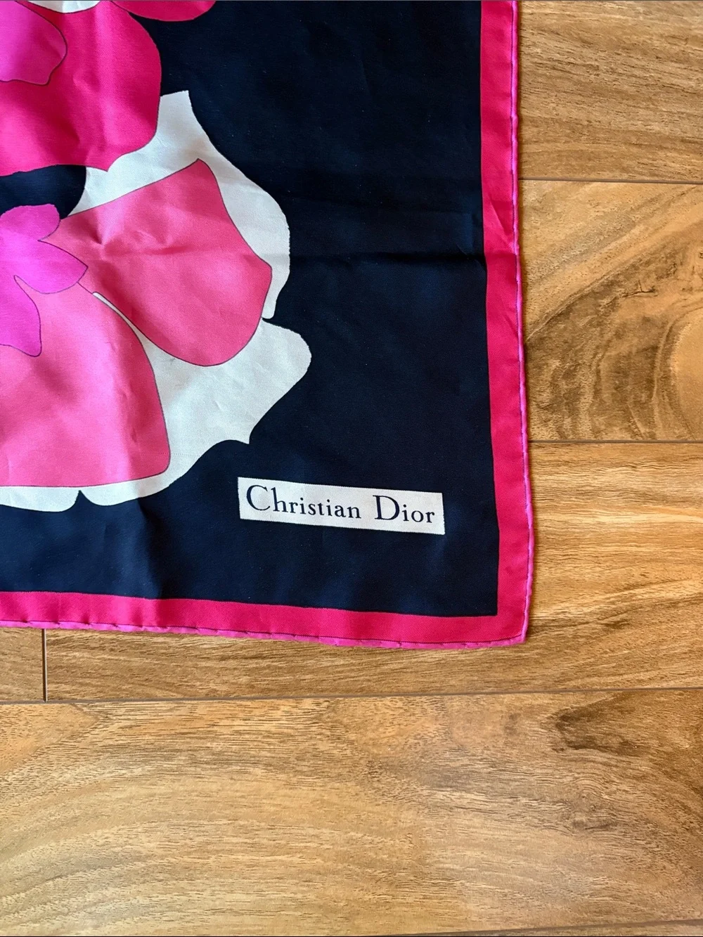 100% silk Christian Dior scarf